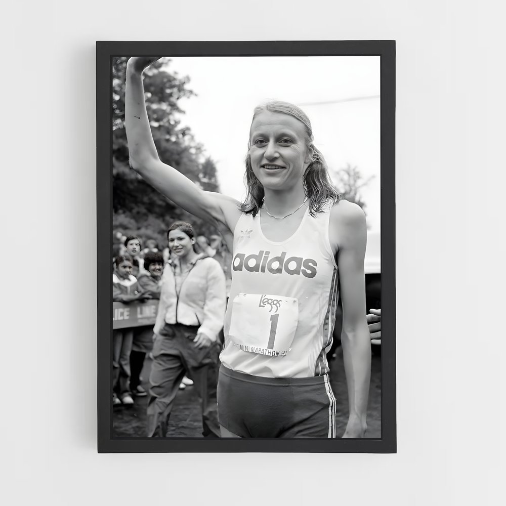 Poster Vague de Joie – affiche Athlétisme (vue 2)